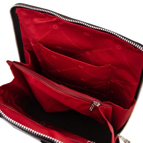 Paris - Small leather backpack for women